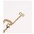 Collana Christian Dior metallo tono oro Auth BA11497 - vista 17