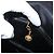 Borsa a Spalla CÉLINE Carrozza in Pelle Nera e Oro Auth SW1908 Nero D'oro - vista 22