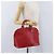 LOUIS VUITTON Borsa a Mano Epi Alma Rosso Castigliano M52147 LV Auth ARZ152 - vista 23