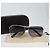 Occhiali da sole LOUIS VUITTON metallo Nero LV Auth am10968V - vista 12