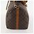 LOUIS VUITTON Borsa Boston Monogram Keepall Bandoulière 55 M41414 LV Auth BA10979 Monogramma - vista 4
