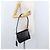 Borsa a Spalla Gancini in Pelle Nera e Argento Salvatore Ferragamo Auth 173384 Nero - vista 23