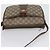 Gucci Borsa GG Supreme Web Sherry Line in PVC beige e oro 14 02 032 Auth bs33886 D'oro - vista 6