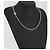 Collana Christian Dior metallo tono oro Auth bs34061 - vista 14