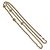 Collana Christian Dior metallo tono oro Auth bs34061 - vista 2