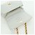 CHANEL Bolsa de Ombro Griboa V Stitch em Couro Branco Ouro CC Auth ARZ551SAV Dourado - vue 20