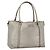 Borsa tote in PVC argento GG Implementation di GUCCI 197953 Auth BSZ004