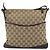 Borsa a Spalla GG Canvas Gucci Beige Argento 145857 Auth ep13742 - vista 13