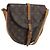LOUIS VUITTON Borsa a Spalla Monogram Chantilly MM M51233 LV Auth 174027 Monogramma