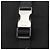 PRADA Tote Bag Nylon Black Silver Auth ka3110 Silvery - view 18