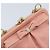 Pochette in pelle Vala Chain di Salvatore Ferragamo Rosa Oro Auth LNZ683A - vista 10