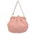Pochette in pelle Vala Chain di Salvatore Ferragamo Rosa Oro Auth LNZ683A - vista 2