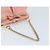 Pochette in pelle Vala Chain di Salvatore Ferragamo Rosa Oro Auth LNZ683A - vista 7