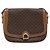 Céline Borsa a spalla in tela Macadam CELINE in pelle PVC marrone oro Auth bs34010 D'oro - vista 13
