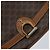 Céline Borsa a spalla in tela Macadam CELINE in pelle PVC marrone oro Auth bs34010 D'oro - vista 17