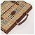 Borsa in pelle PVC Burberrys Nova Check Blue Label 5 pezzi nero beige Auth fm5233 Rosso - vista 14