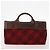 Borsa in pelle PVC Burberrys Nova Check Blue Label 5 pezzi nero beige Auth fm5233 Rosso - vista 17