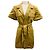 Frame Denim Robe utilitaire Tan Khaki avec ceinture Camel