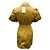 Frame Denim Robe utilitaire Tan Khaki avec ceinture Camel - vue 3