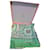 Sciarpa Hermès in seta verde 90x90  - vista 1