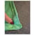 Sciarpa Hermès in seta verde 90x90  - vista 5