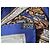 Foulard Hermès Hunting in India seta blu 90x90 - vista 4
