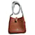 Borsa a secchiello Coach in pelle marrone