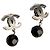 Timeless Chanel Orecchini PCO in metallo e decorati con perline nere Nero - vista 4