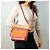 Chanel Borsa a spalla piccola in pelle di agnello chevron Gabrielle arancione - vista 4