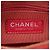 Chanel Borsa a spalla piccola in pelle di agnello chevron Gabrielle arancione - vista 9