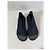 Autre Marque Sandali Lofina in pelle e camoscio blu navy - vista 4