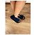Autre Marque Sandali Lofina in pelle e camoscio blu navy - vista 8