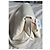Marni Hobo Prisma Handtasche Creme Leder Roh - Ansicht 17