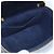 Louis Vuitton Monogram laminiertes Jacquard Mikro Vanity Schultertasche Blau Marineblau - Ansicht 4