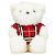 Urso de pelúcia Burberry em poliéster e algodão