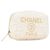 Pochette in tweed Deauville di Chanel Bianco D'oro - vista 2