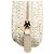 Pochette in tweed Deauville di Chanel Bianco D'oro - vista 5