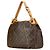 Borsa a Spalla Galliera PM Monogram Louis Vuitton Marrone Bronzo - vista 2