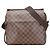 Borsa a Spalla Naviglio Damier Louis Vuitton Marrone Bronzo