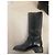 Increíbles botas Multi Logo CC de Chanel Runway Negro - vista 4