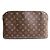 Borsa tote Evermore MM Louis Vuitton Marrone - vista 5