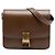 Classic Box Céline Celine Piccola Scatola Classica in Pelle Marrone