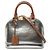Louis Vuitton Alma BB in Vernis Monogram Argento