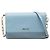Portafoglio Prada Blue Saffiano Lux On Chain Blu chiaro