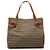 Fendi Braune Zucchino Canvas Tote Hellbraun