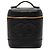 Vanity Chanel Schwarze CC Caviar Kosmetiktasche