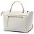 Belt Bag Céline Borsa a cintura mini in pelle di vitello liscia bianca Celine Bianco - vista 2