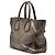 Borsa shopping Prada in vitello daino antik marrone Bronzo - vista 2
