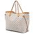 Louis Vuitton Bolsa Neverfull GM Damier Azur Branco - vista 2
