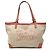 Gucci Beiger Mittelgroßer Canvas Tote